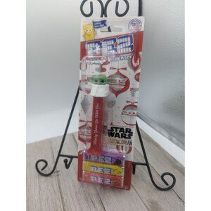 Christmas Star Wars Mandalorian Baby Yoda Grogu PEZ Candy Dispensers